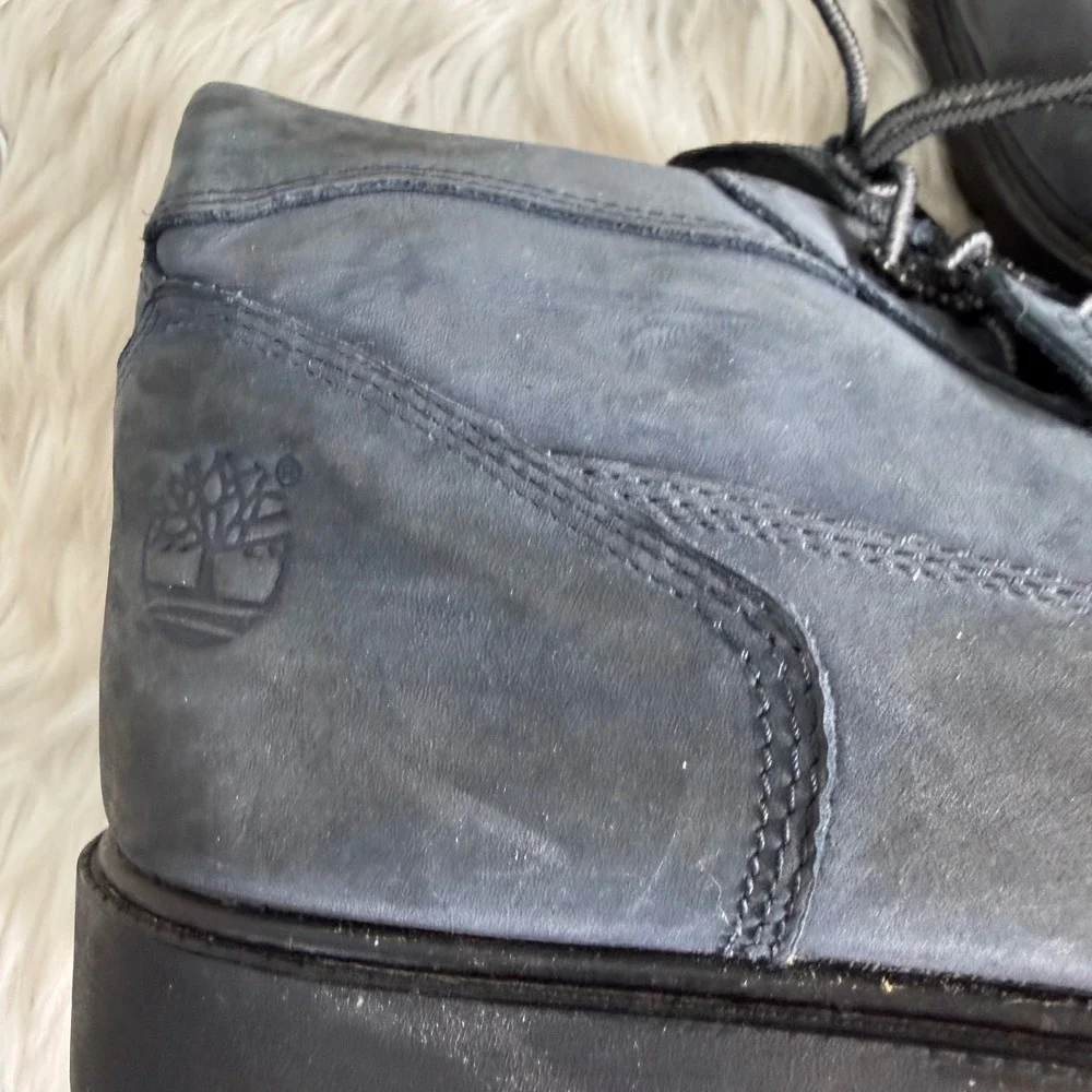 Timberland Earthkeepers Navy Blue Nubuck Leather Chukka Boots 1046R Mens 12M